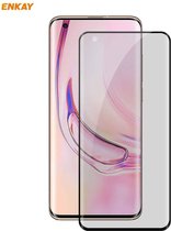 Voor Xiaomi Mi 10 / Mi 10 Pro ENKAY Hat-Prince 0.26mm 9H 3D Curved Heat Bending Privacy Anti-spy Volledig scherm Gehard glas Film