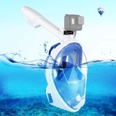 PULUZ 240mm vouw buis watersport duikuitrusting Volledig droog snorkel masker voor GoPro HERO6 / 5/5 sessie / 4 sessie / 4/3 + / 3/2/1, Xiaoyi en andere actiecamera's, S / M maat (blauw)