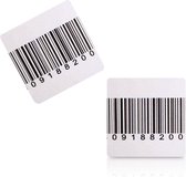 Barcode Stickerlabels EAS RF 8,2Mhz - 4 x 4 cm - 1000 Stickers