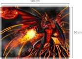 Red&Dragon - Evolution - Canvas - woonkamer - Slaapkamer - kaarten - Canvas