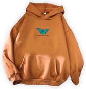 Meisjes hoodie Butterfly