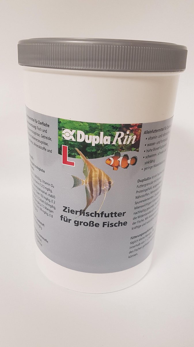 Dupla Rin L Siervisvoer voor grote vissen 565g/1100ml