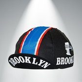 Brooklyn zwart - wielerpet - cycling cap - koerspet