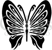 Chloïs Glittertattoo Sjabloon 5 Stuks - Butterfly Saskia - CH2015 - 5 stuks gelijke zelfklevende sjablonen in verpakking - Geschikt voor 5 Tattoos - Nep Tattoo - Geschikt voor Glit