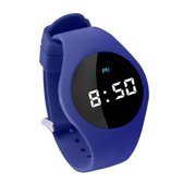 Kinderhorloge - Countdown Timer - Touch Screen - Blauw