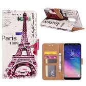 FONU Boekmodel Hoesje Parijs Samsung Galaxy A6 2018 (SM-A600)