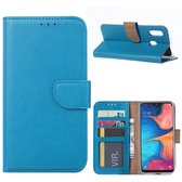 FONU Boekmodel Hoesje Samsung Galaxy A20e (SM-A202) - Turquoise