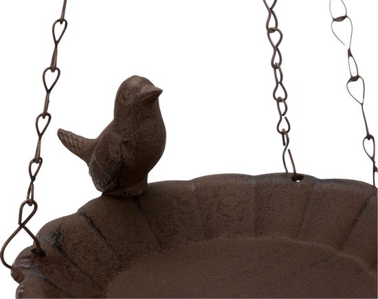 Trixie vogelbad hangend gietijzer bruin 16x16 cm 250 ml - Trixie