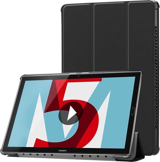 Just in Case Huawei Huawei MediaPad M5 10.8 / M5 Pro Smart Tri-Fold Case (Black)