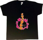 Anha'Lore Designs - Tribal - Kinder t-shirt - Zwart - 7/8j (128)
