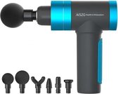 AISZG USB oplaadbaar fascia-pistool spiermassagepistool, stijl: extreme editie (blauw)-Blauw