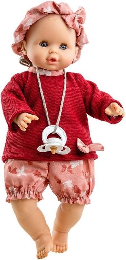 Paola reina babypop sonia met geluid - lichtblauw - 36 cm Paola reina babypop sonia met geluid - lichtblauw - 36 cm