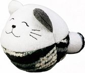 Kong Kattenspeelgoed Yarnimals 8,26 Cm Pluche Wit/zwart