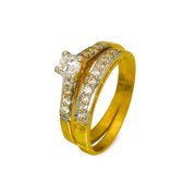 Engagement double ring Harshita