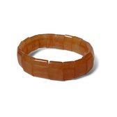 Aventurijn oranje fantasy armband plat