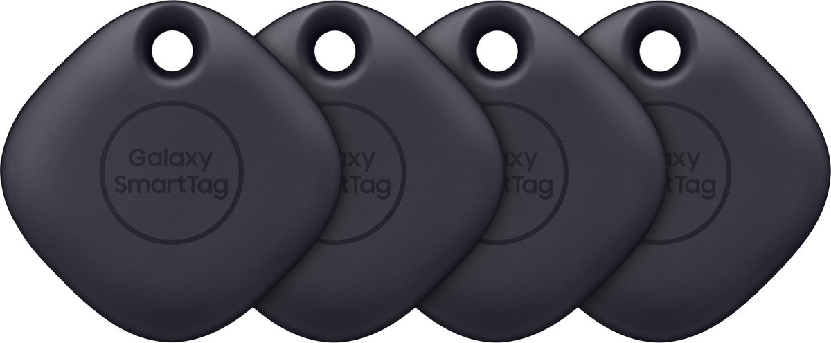 Samsung Galaxy SmartTag - Bluetooth Tracker - 4 stuks - Zwart