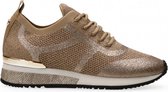 Van Dalen  - Laura Sneaker Glitter - Bronze - 39