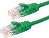 UTP CAT5e patchkabel / internetkabel 5 meter groen - 100% koper - netwerkkabel