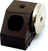 TQ4U magneetsnapper magneetslot - driehoek - opbouw - 32 x 15 mm - sluitkracht 4 kg - bruin