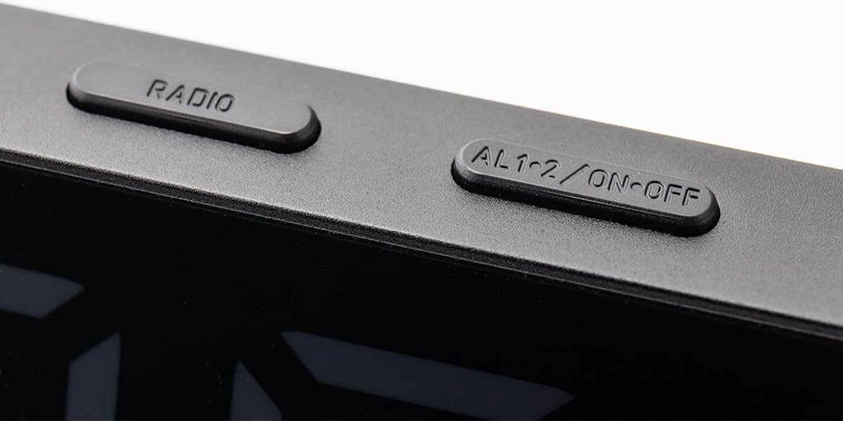 Caliber Wekkerradio met Draadloze Oplader en Dual