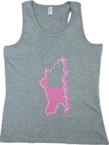 Anha'Lore Designs - Bessie - Tanktop - Antraciet - XXL