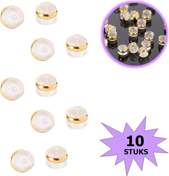 Doe-het-zelf Sieraden Onderdelen TOAOB 20 Stuks Oorbel Stoppers – Messing, Goudkleurig, Vlindervorm, 4,45 X 5,85 Mm Voor Sieraden Maken Oorbel Stoppers Vlinder Sluiting