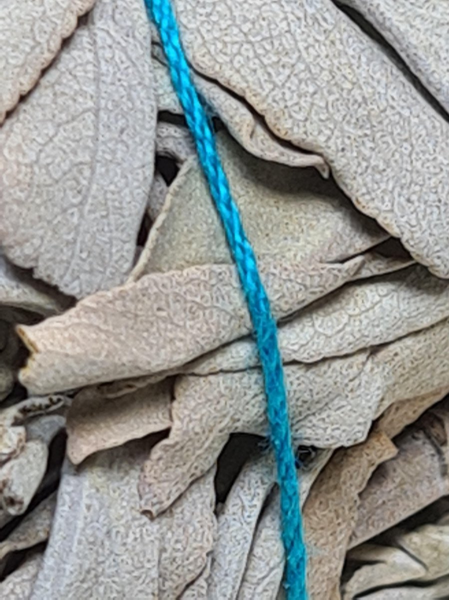 Smudge stick - witte salie - smudgestick - smudgen - huis reinigen - 2 stuks - 10cm — cadeau in Hobby - foto 2