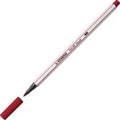 STABILO Pen 68 Brush - Premium Brush Viltstift - Met Flexibele Penseelpunt - Heide Paars - per stuk