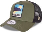 New Era Summer Patch Khaki A-Frame Cape Town Trucker Cap