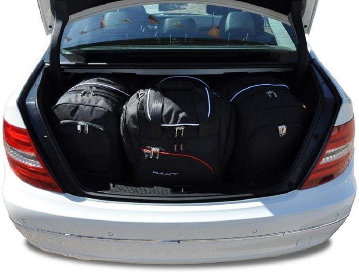 MERCEDES-BENZ C LIMOUSINE 2006-2014 4-delig Reistassen Auto Interieur Kofferbak Organizer Accessoires