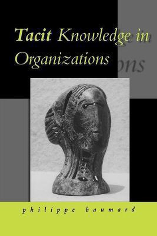Tacit Knowledge in Organizations - cover
