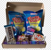 Snoep en Snack pakket | Amerikaanse geschenkpakket/snoepbox - Een perfect verwen pakket voor jezelf of om cadeau te doen.