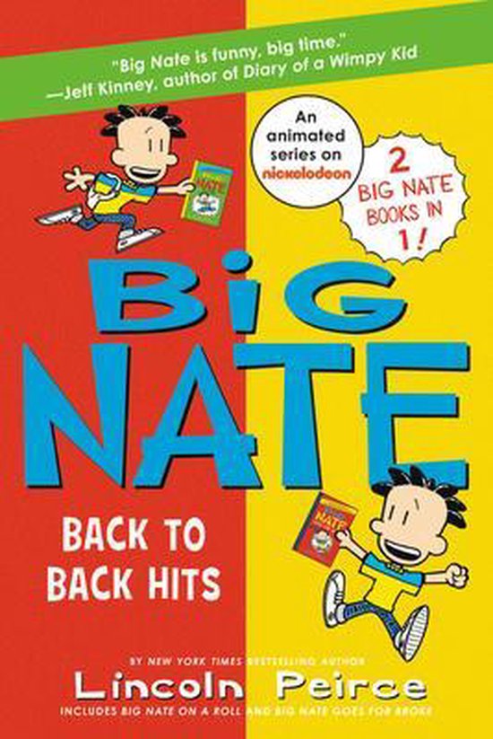 Big Nate Back to Back Hits On a Roll and Goes for Broke - cover