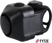 FYTZE Elektrische Fietsbel - Fietstoeter - Fietsbellen Fietsbel Kinderfiets 130 dB - Zwart - Waterproof Incl. Gratis Batterijen
