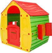 Speelhuis Kunststof - Kinderhuis - 102 x 90 x 109 CM