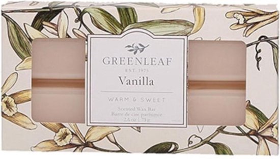 Greenleaf Wax Bar Vanilla