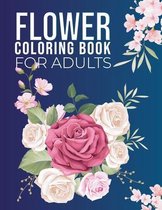 Flowers Coloring Book For Adults