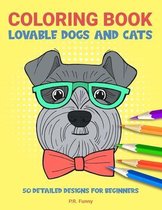 Coloring Book Lovable Dogs and Cats