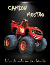 Monster Truck libro da colorare per i bambini