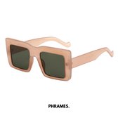 PHRAMES® - Penelope Ice Tea Brown – Zonnebril – Gepolariseerd – Dames - UV400 - Compleet met beschermhoes en lensdoekje