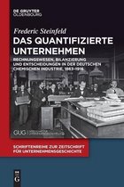Schriftenreihe Zur Zeitschrift F�r Unternehmensgeschichte- Das Quantifizierte Unternehmen