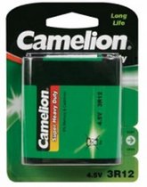 Camelion batterij plat 4,5V 3R12 (hangverpakking)