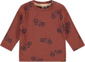 Babyface T-Shirt Long Sleeve Jongens T-shirt - Mahony - Maat 86