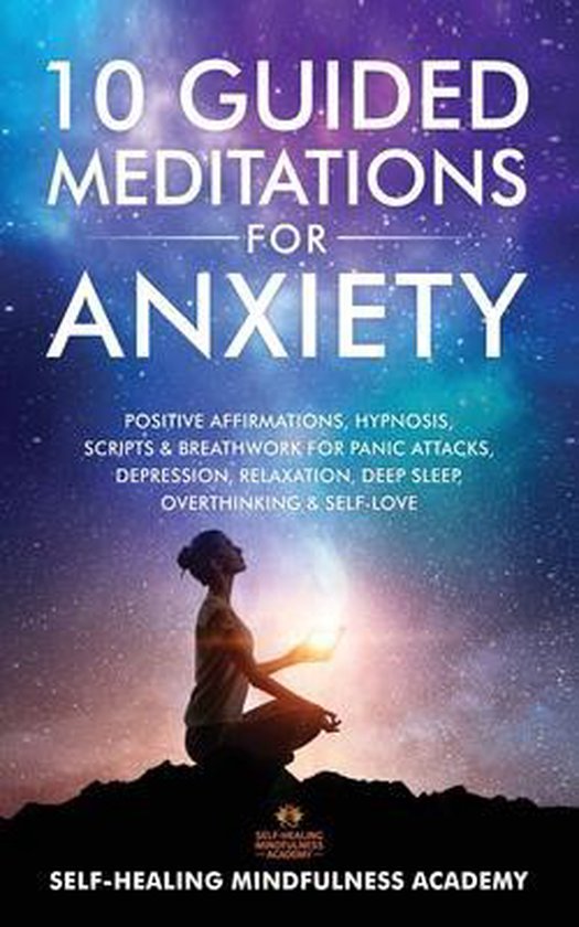10 Guided Meditations For Anxiety - cover