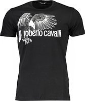 Roberto Cavalli T-shirt Zwart XL Heren