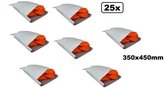 25x Verzend zakken voor kleding 350x450mm - kleding verzend zakken verzend envelop