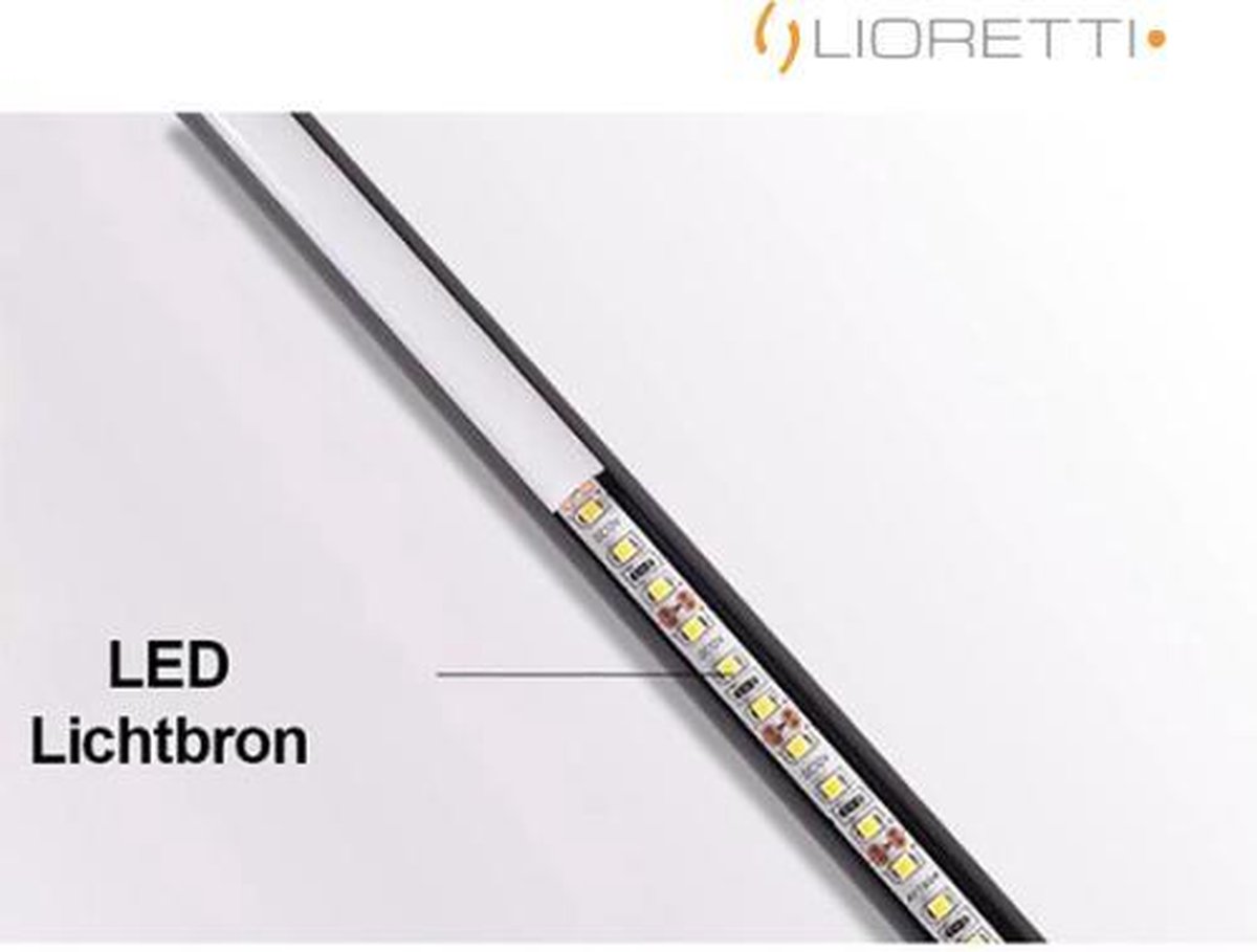 LIORETTI® Moderne LED vloerlamp verticaal leeslicht