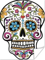 Crâne Mexicain Coloré, Squelette, Día De Los Muertos, Jour Des Morts, Morts Photographie éditorial - Image du latin, tête: 124846612