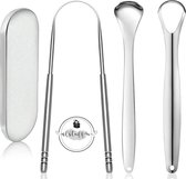 NLStuff4u - Hygienische Tongreiniger Set - tongschrapers - tong - mondverzorging - slechte adem - tong schraper - tong reiniger - tong verzorging - tong kuisen - verzorging - perso