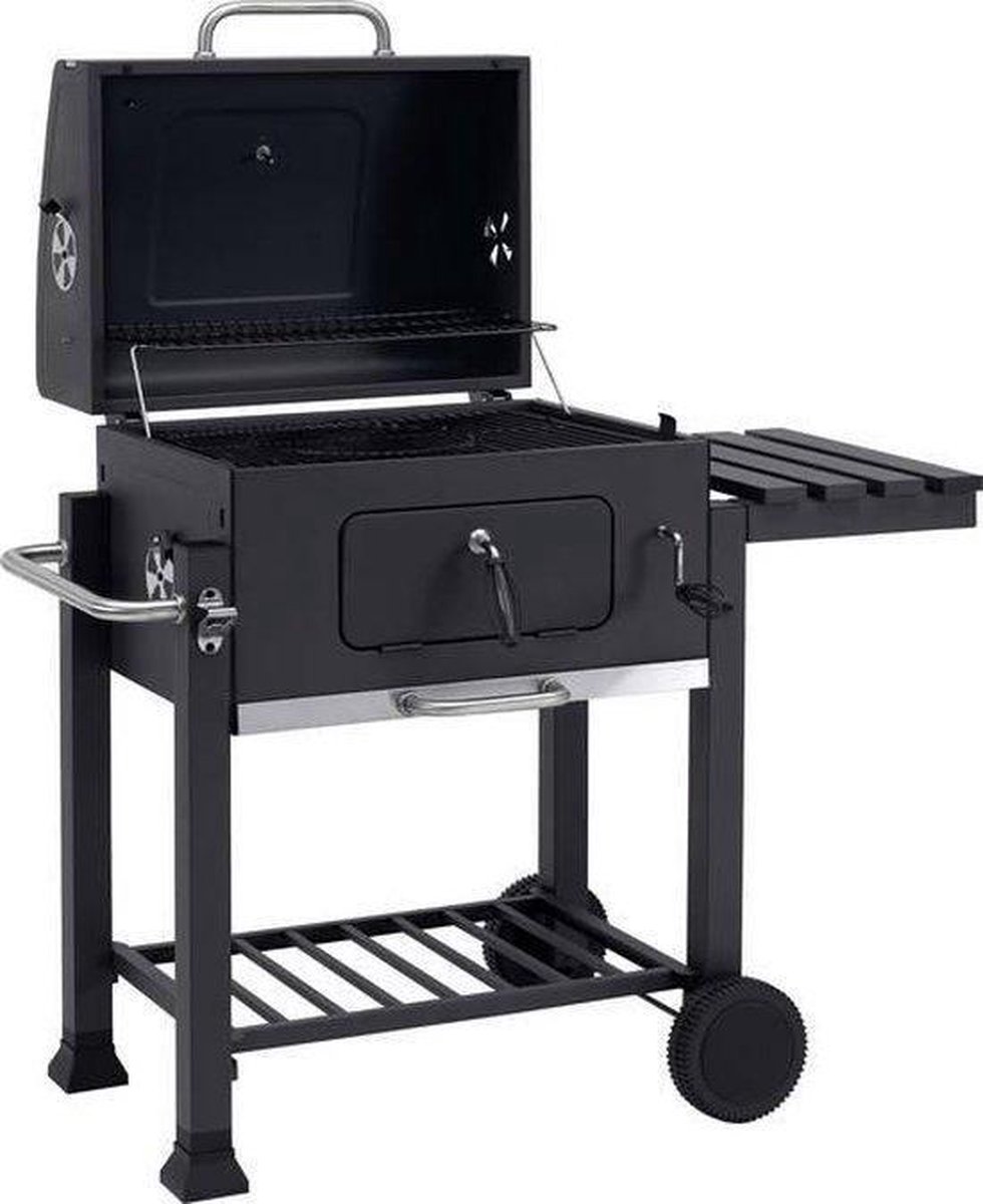 Tepro Toronto Click barbecue bbq houtskool - grilloppervlak (LxB) 56 x 42  cm - met... | bol.com